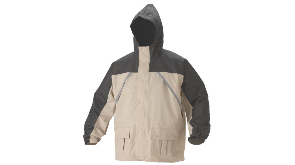 Coleman .20 MM PVC / Nylon Rain Suit, Tan, 2XL 2000015020