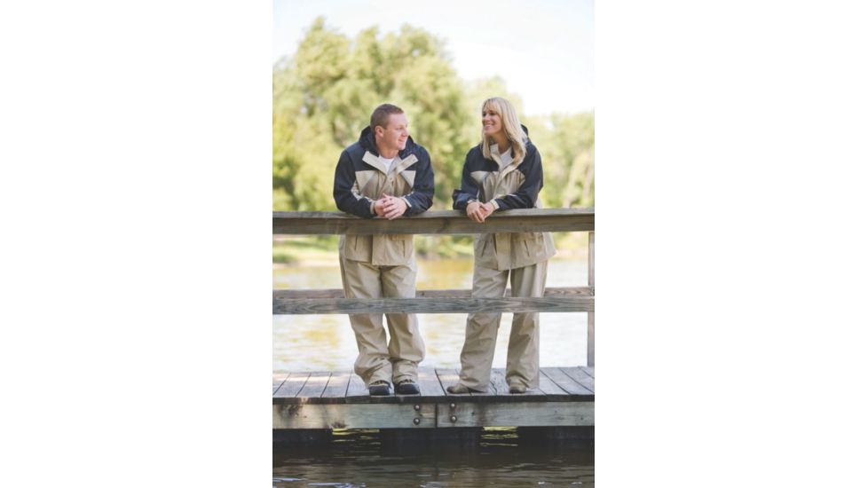 Coleman .20 MM PVC / Nylon Rain Suit, Tan, 2XL 2000015020