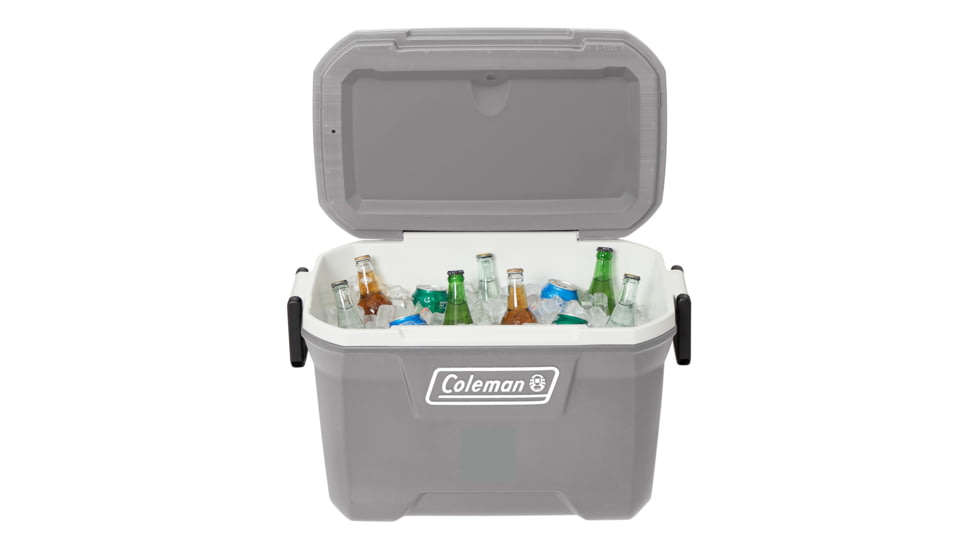 Coleman 316 Series 52-Quart Hard Cooler, Rock Gray/White/Rock Gray, CM1010810001-14