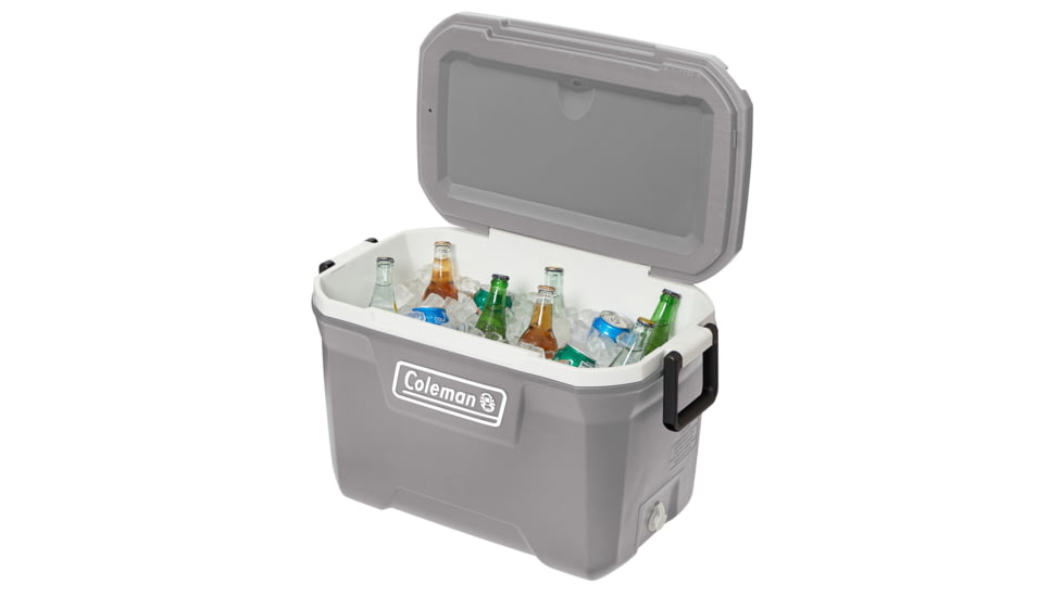 Coleman 316 Series 52-Quart Hard Cooler, Rock Gray/White/Rock Gray, CM1010810001-14