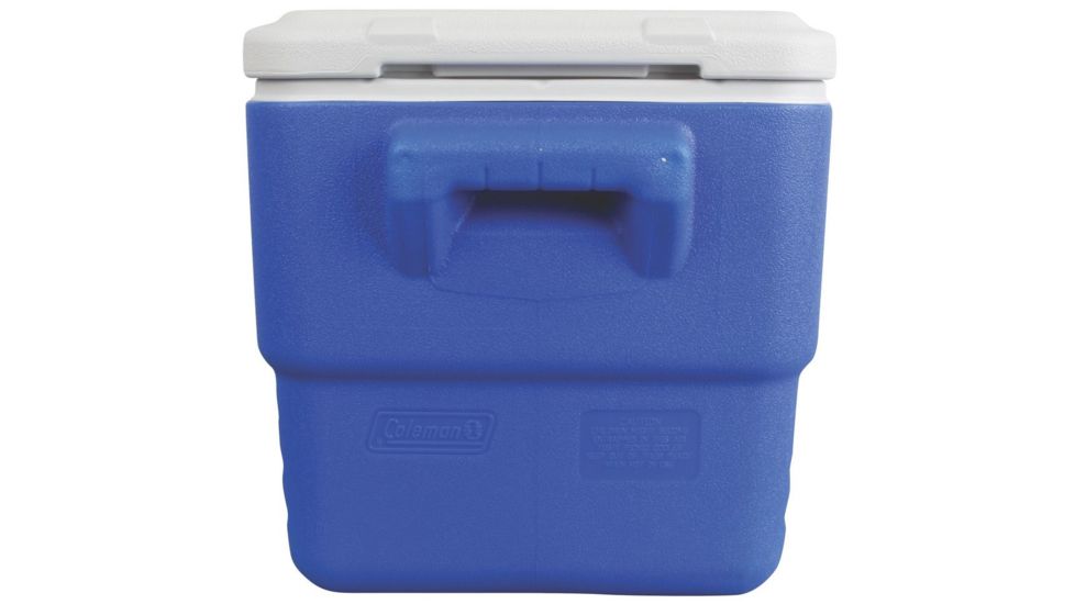 Coleman 36 Quart Cooler, Cup Holders in Lid, Blue, Holds 46 Cans 6281A718G