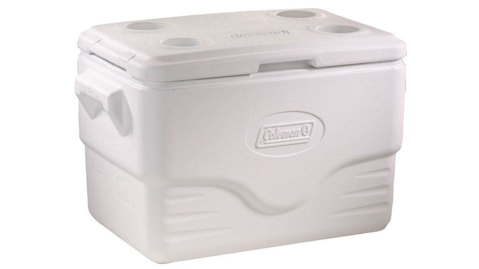 Coleman 36 Quart Marine Cooler , 6281, White 3000002230