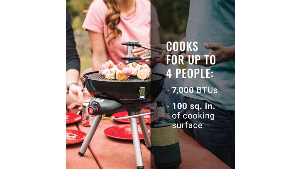 Coleman 4-in-1 Portable Propane Gas Cooking System, Black, 2000035015