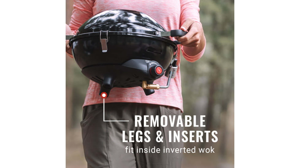 Coleman 4-in-1 Portable Propane Gas Cooking System, Black, 2000035015