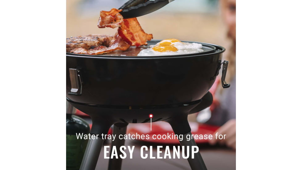 Coleman 4-in-1 Portable Propane Gas Cooking System, Black, 2000035015