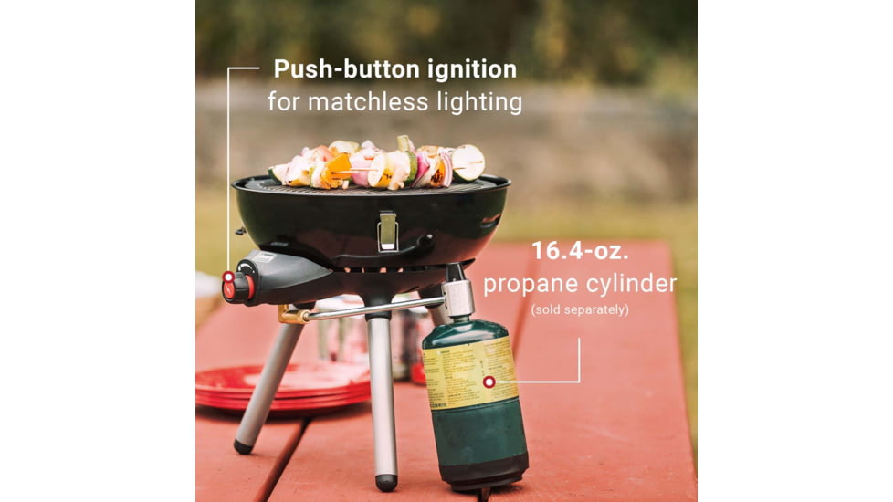 Coleman 4-in-1 Portable Propane Gas Cooking System, Black, 2000035015