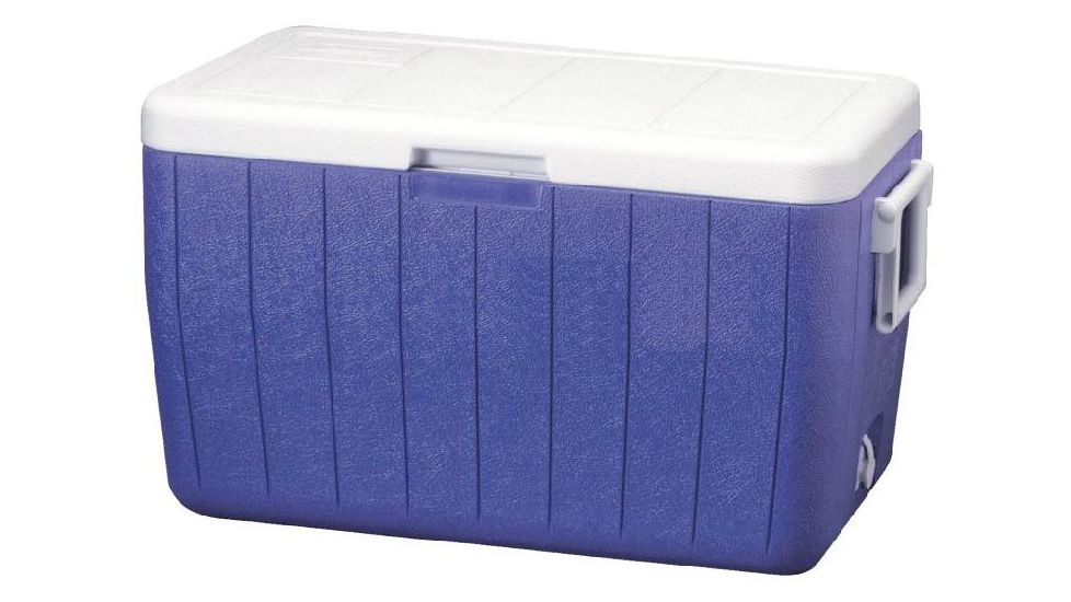 Coleman 48 Quart Cooler, No Tray, Blue 3000000153