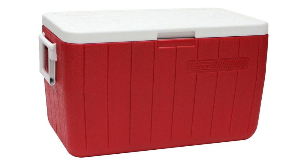 Coleman 48 Quart Performance Cooler, No Tray GLB, Red 3000000154