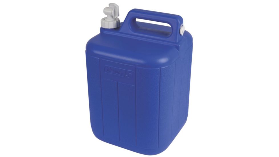Coleman 5 Gal  Water Carrier 00, Easy-Use Spigot, Blue 5620B718G