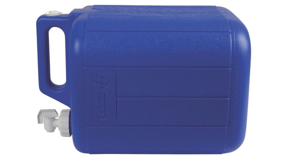 Coleman 5 Gal  Water Carrier 00, Easy-Use Spigot, Blue 5620B718G