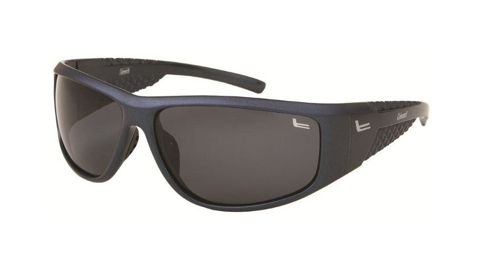 Coleman 6005 Polarized Sunglasses - Dark Blue Frame, Smoke Lenses CC1 6005-C2