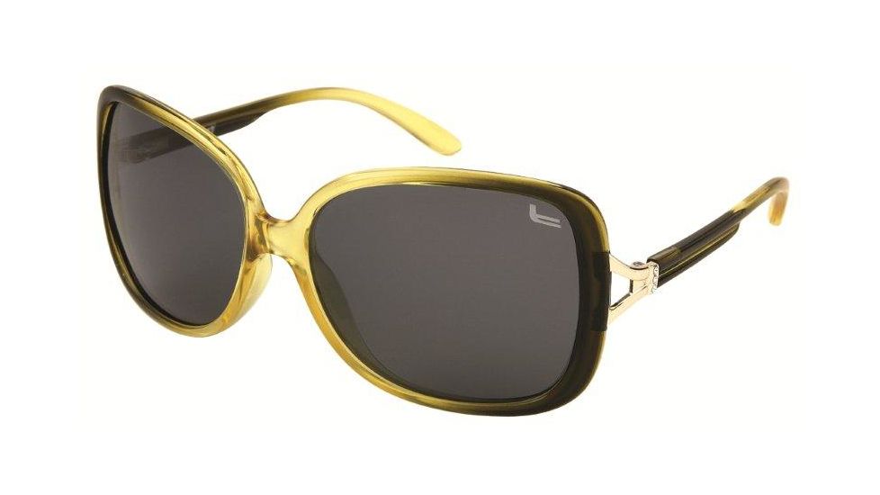 Coleman 6020 Polarized Sunglasses - Yellow Frame, Black Lenses CC1 6020-C3