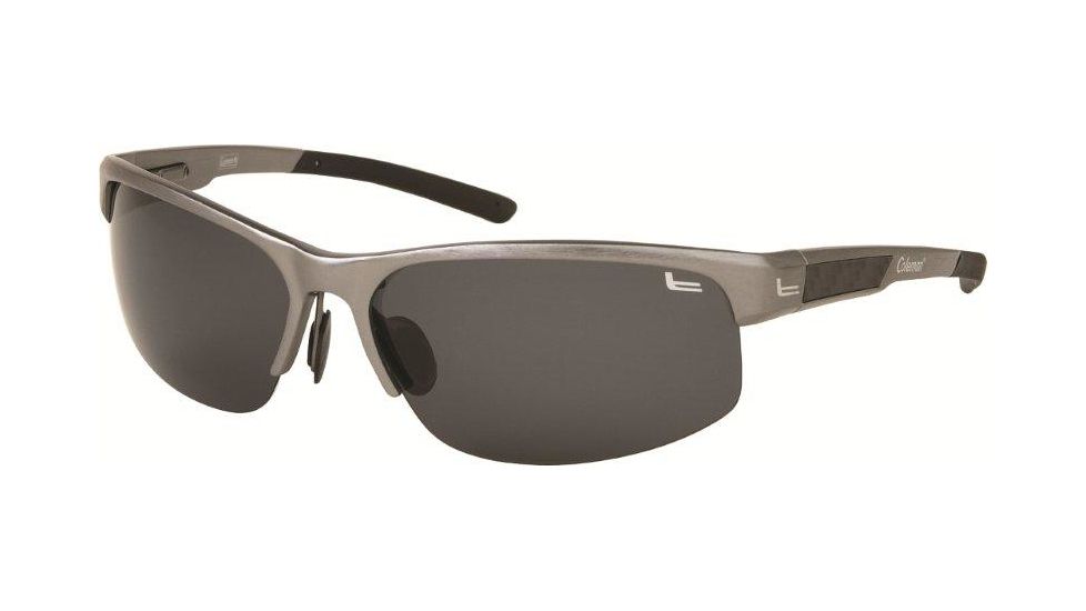 Coleman 6510 Polarized Sunglasses - Gunmetal Frame, Smoke Lenses CC2 6510-C2