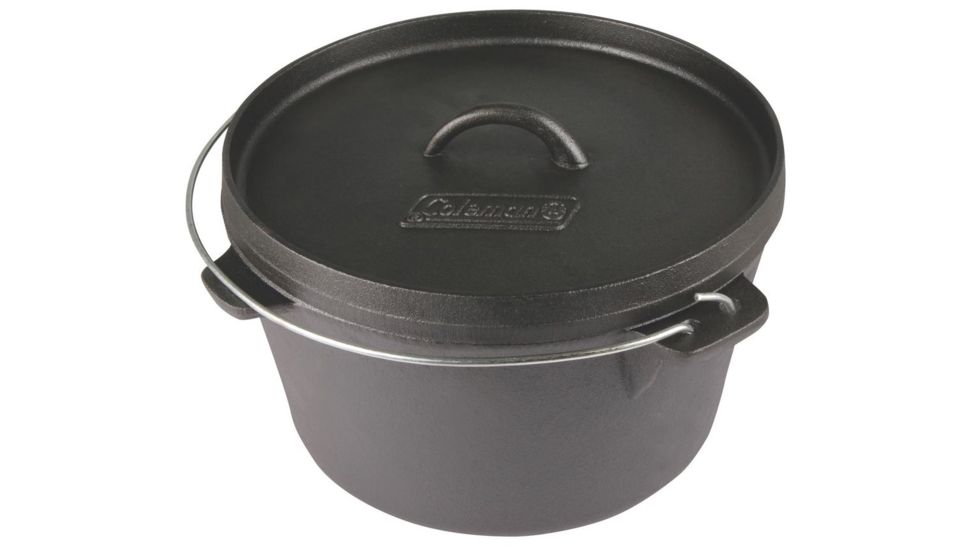 Coleman 7.5 Qt Cast Iron Dutch Oven, Black 2000007763