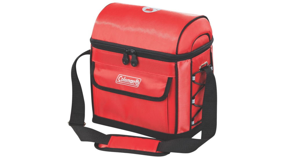 Coleman 9 Can Urban Soft Cooler W/ Removable Plastic Liner, Red 3000002174