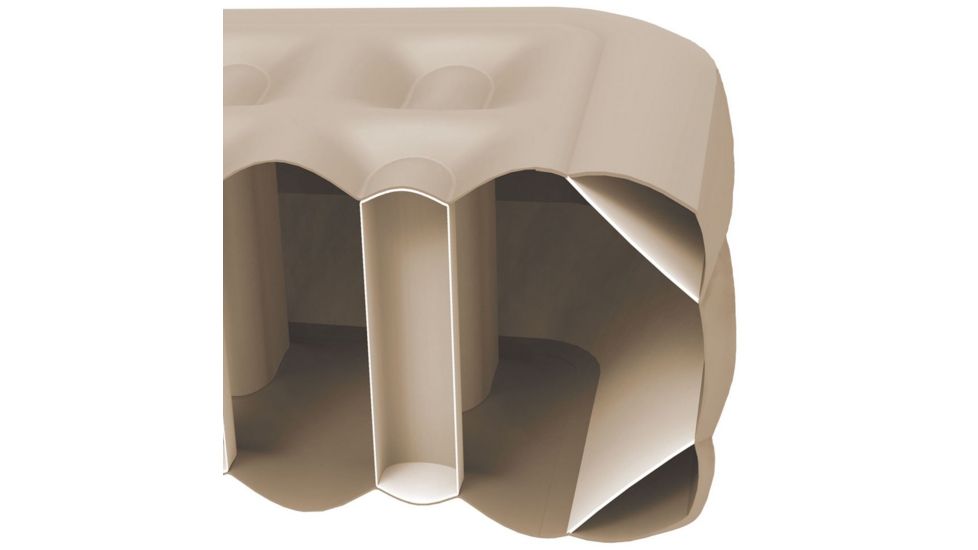 Coleman Airbed Double High PillowStop Air Mattress W/ 120V Pump Combo, Supports up to 300 lbs, Twin, Tan 2000025763