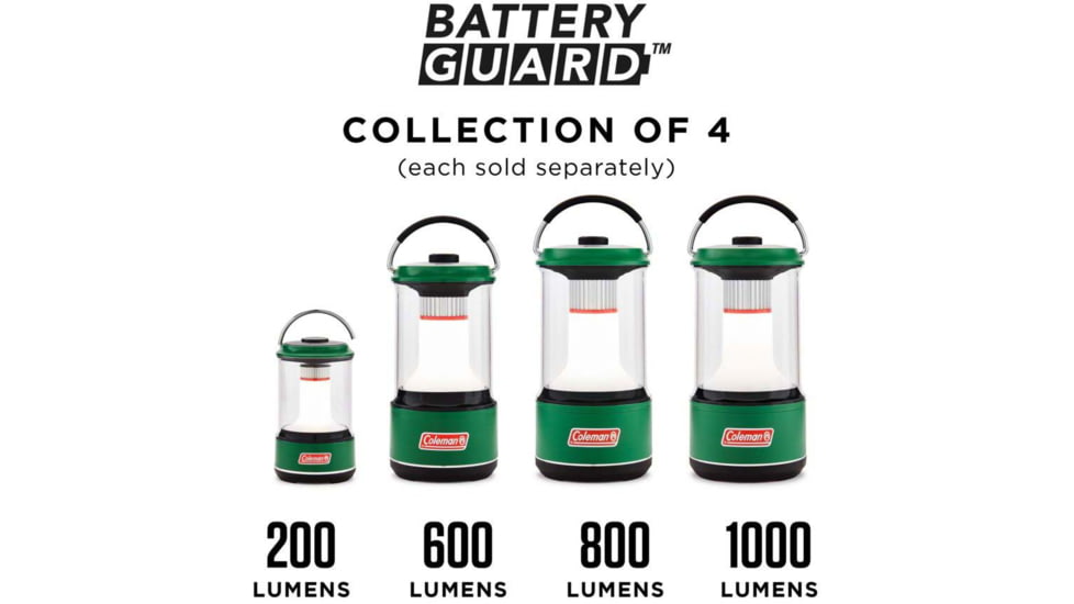 Coleman Battery Guard Lantern 1000 Lumens 4d Batteries