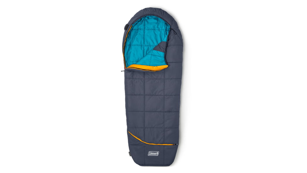 Coleman Big Bay Contoured Sleeping Bag, 20F, Big/Tall, Blunt, CM1010410015-2