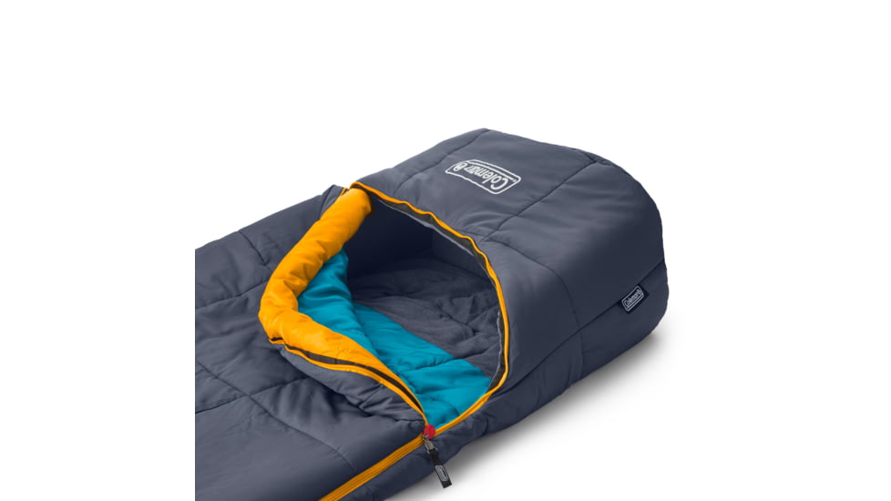 Coleman Big Bay Contoured Sleeping Bag, 20F, Big/Tall, Blunt, CM1010410015-2