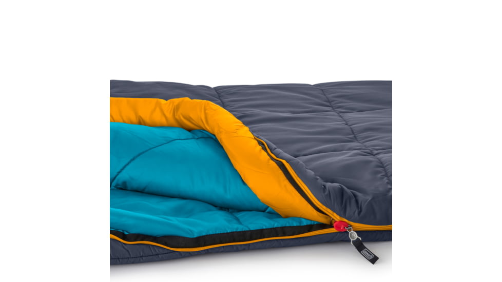 Coleman Big Bay Contoured Sleeping Bag, 20F, Big/Tall, Blunt, CM1010410015-2