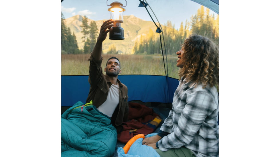 Coleman Big Bay Contoured Sleeping Bag, 40F, Big/Tall, Green, CM1010410015-4
