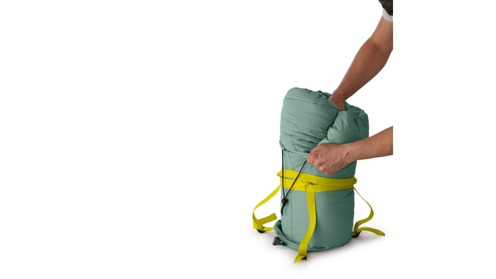 Coleman Big Bay Mummy Sleeping Bag, 20F, Moss, CM1010410015-5