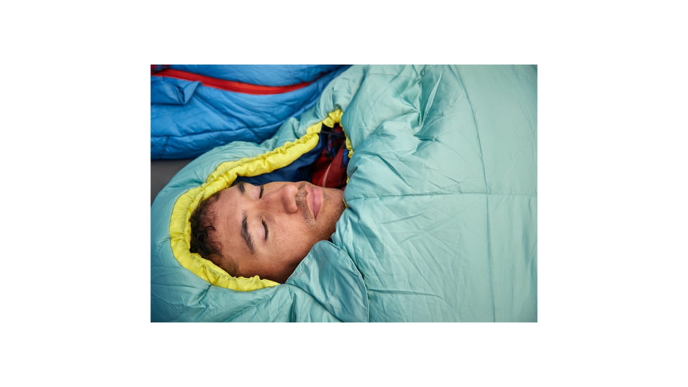 Coleman Big Bay Mummy Sleeping Bag, 20F, Moss, CM1010410015-5