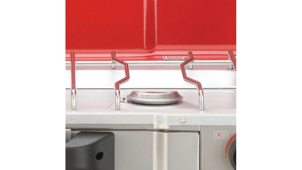 Coleman Camp Propane Stove/Oven Combo, Red 2000020944