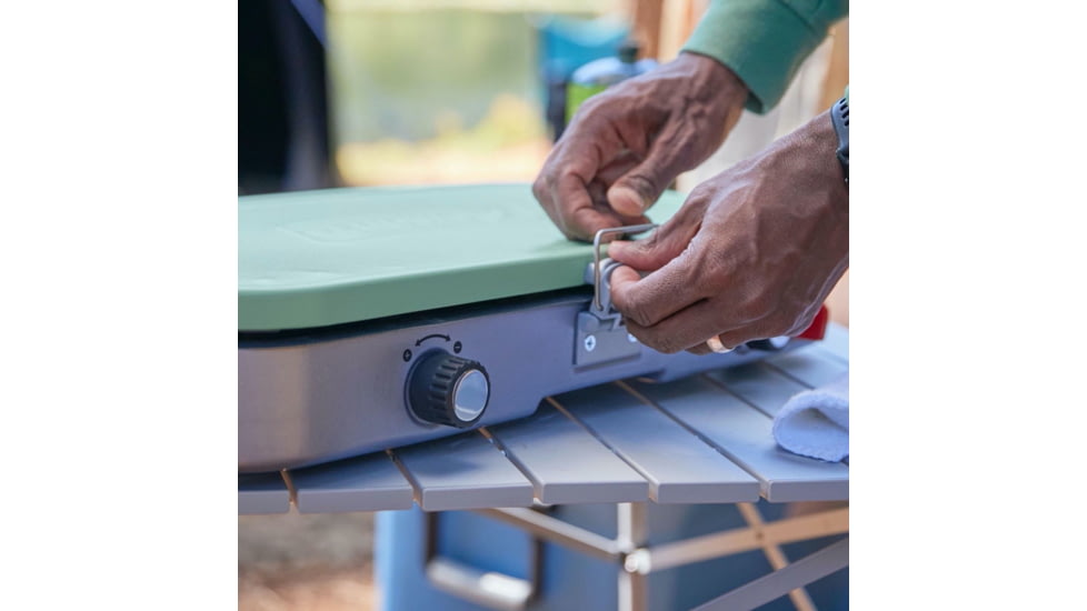 Coleman Cascade 3-in-1 Propane Camping Stove, Moss, CM1011010003-5