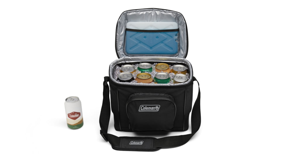 Coleman Chiller 16-Can Soft Cooler, Black, CM1010810002-11