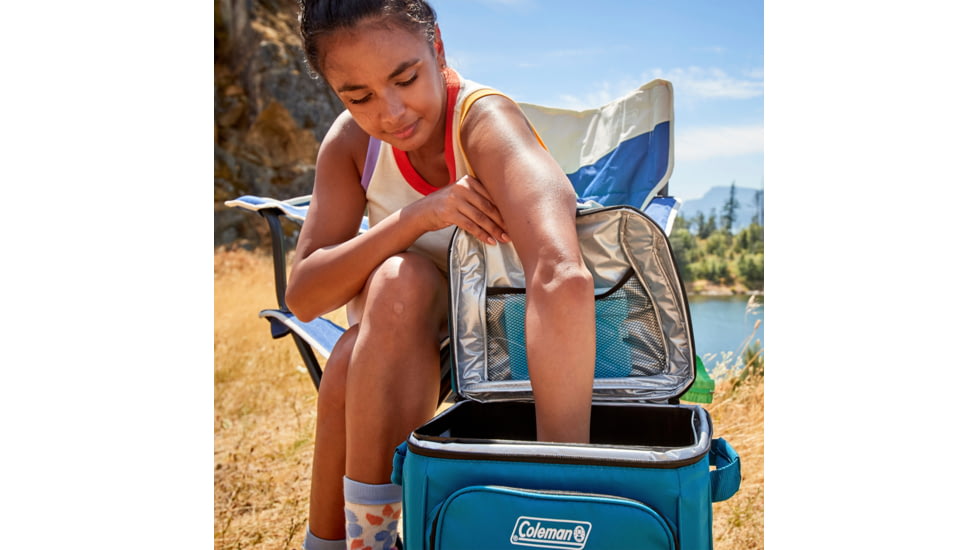 Coleman CHILLER 42-Can Wheeled Soft Cooler, Ocean, CM1010810002-18