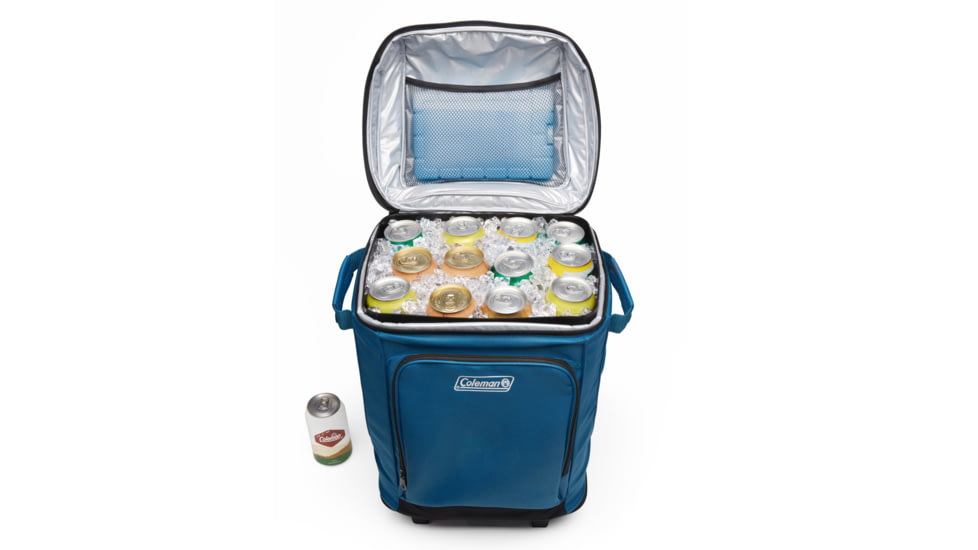 Coleman CHILLER 42-Can Wheeled Soft Cooler, Ocean, CM1010810002-18