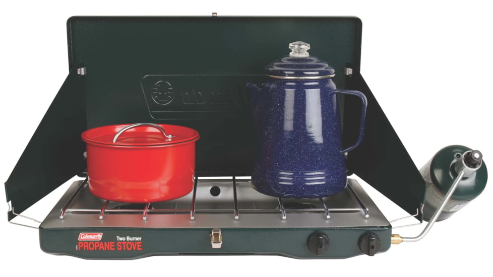 Coleman Classic 2 Burner Propane Portable Stove, 20K BTU, 2000037883