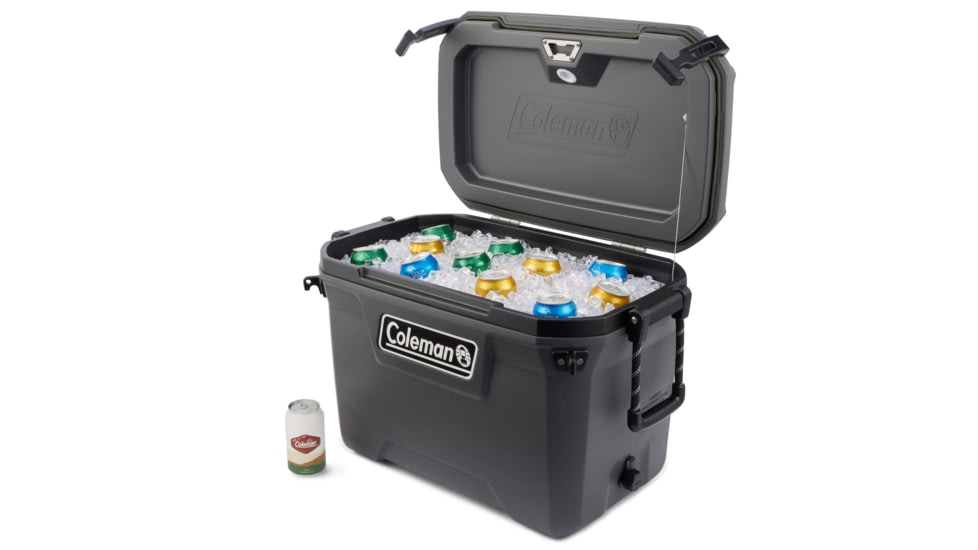 Coleman Convoy 55-Quart Hard Cooler, Dark Storm/Black, CM1010810001-37