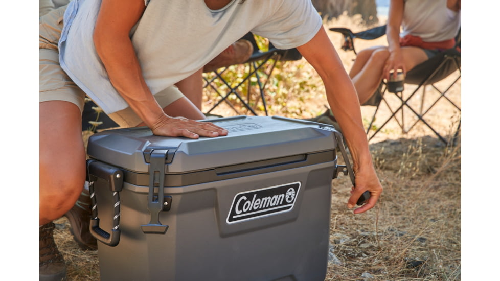 Coleman Convoy 55-Quart Hard Cooler, Dark Storm/Black, CM1010810001-37