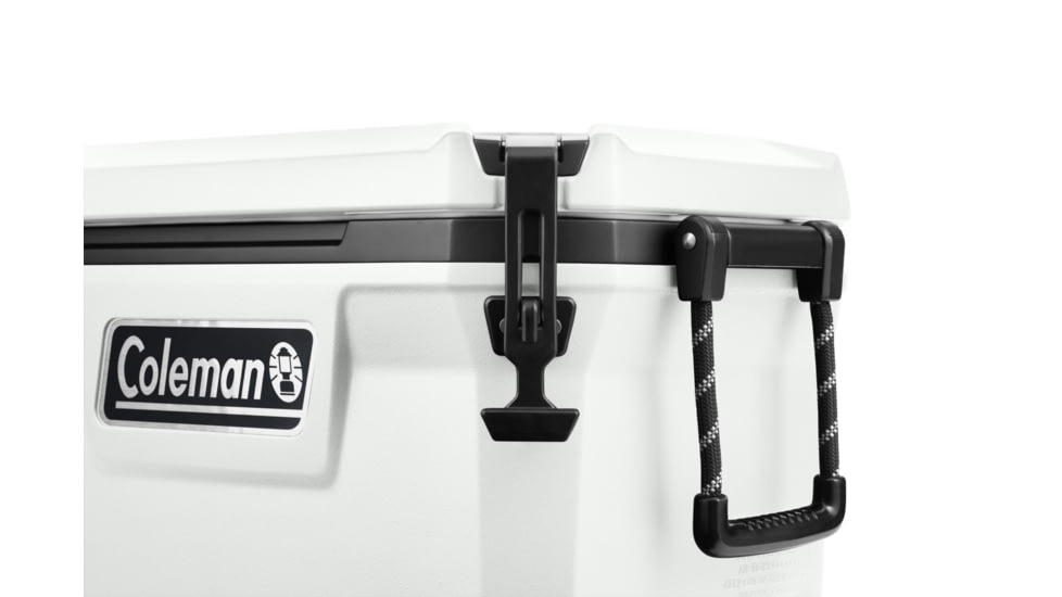 Coleman Convoy 55-Quart Hard Cooler, White/Black, CM1010810001-38