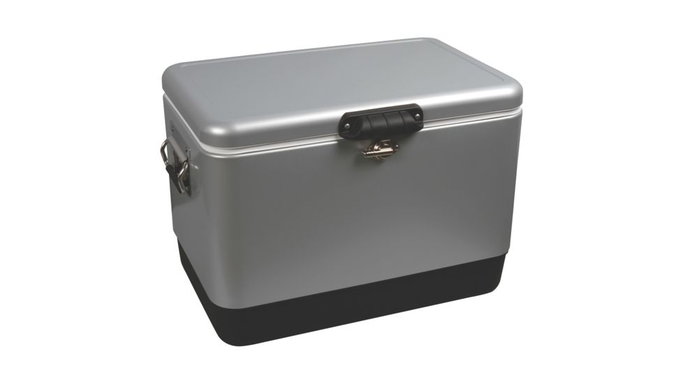 Coleman Cooler 54Qt Steel Silver Pc Global, 3000003097