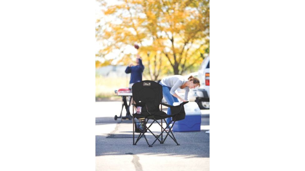 Coleman Cooler Quad Chair - SIOC, Black, CM1010210002-12