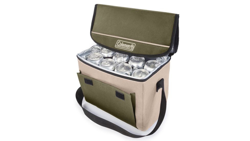 Coleman Cooler Soft 18 Can Collapse, Olive, 2000033927