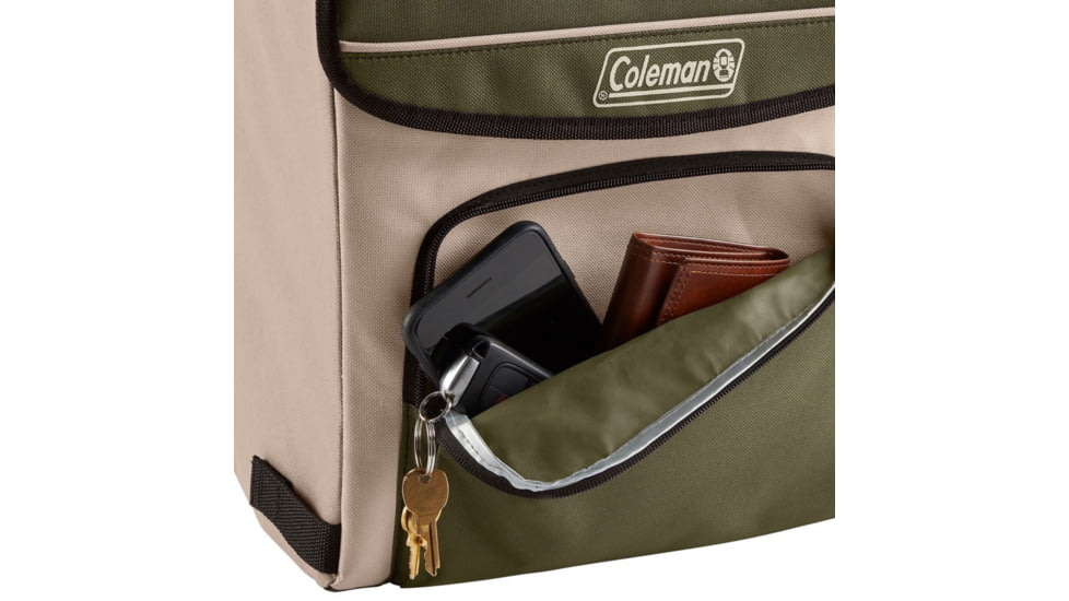Coleman Cooler Soft 34 Can Collapse, Olive, 2000033930
