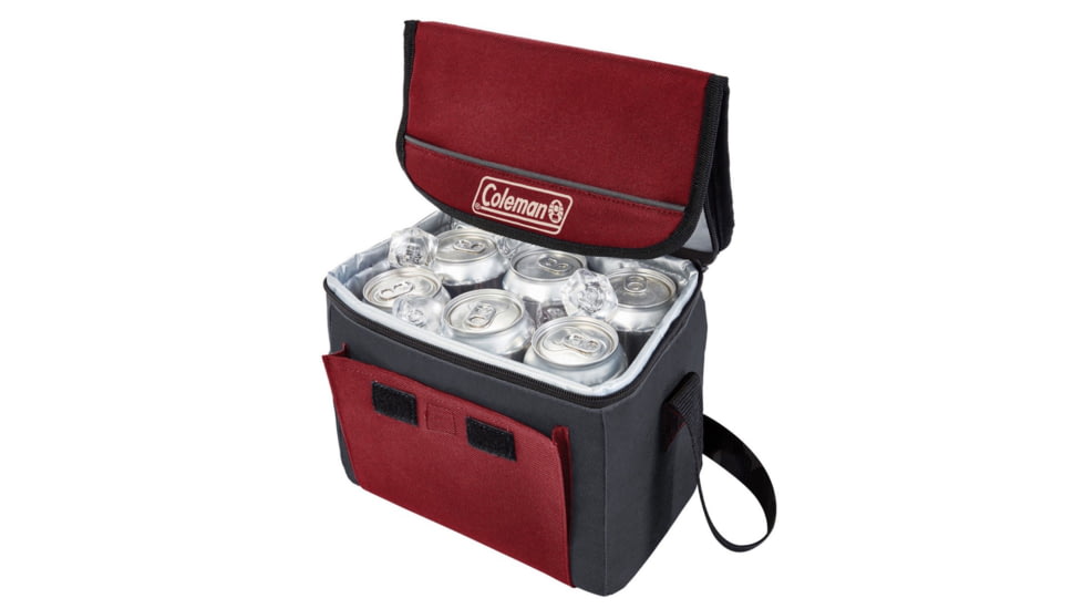 Coleman Cooler Soft 9 Can Collapse, Manogany, 2000033935