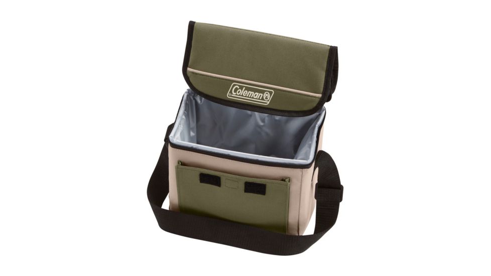 Coleman Cooler Soft 9 Can Collapse, Olive, 2000033926