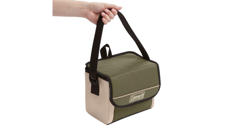 Coleman Cooler Soft 9 Can Collapse, Olive, 2000033926