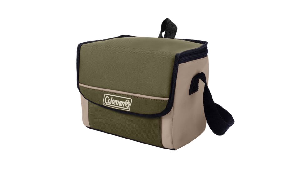 Coleman Cooler Soft 9 Can Collapse, Olive, 2000033926