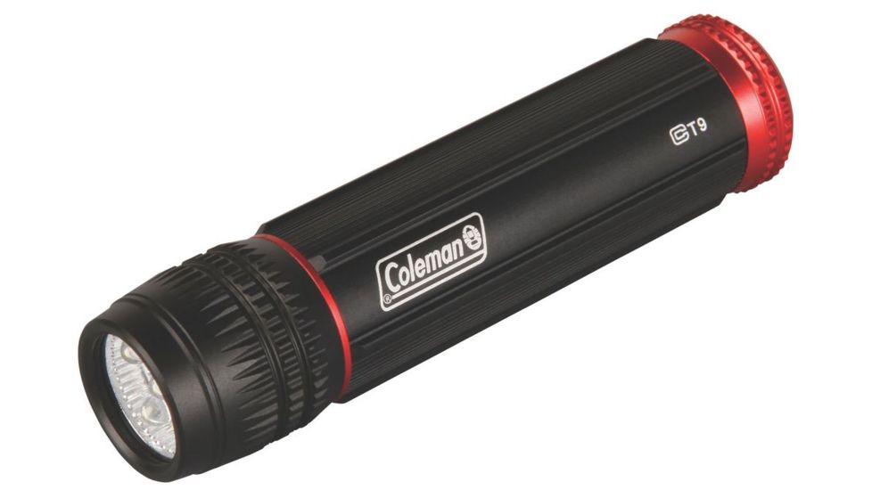Coleman CT-9 LED Flashlight, 90 Lumens, Aluminum Body, Black 2000009451