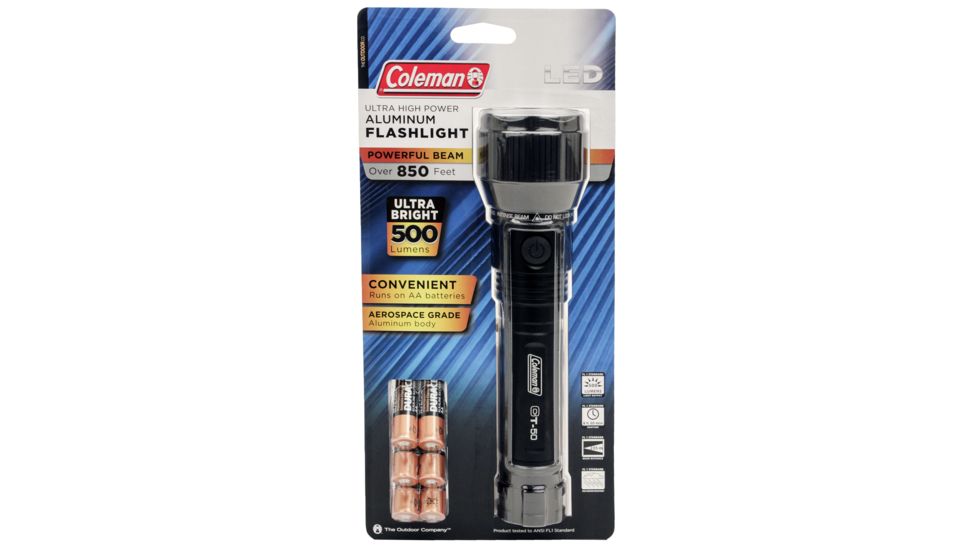 Coleman CT50 500 Lu. LED Flashlight, 6 x AA 187679