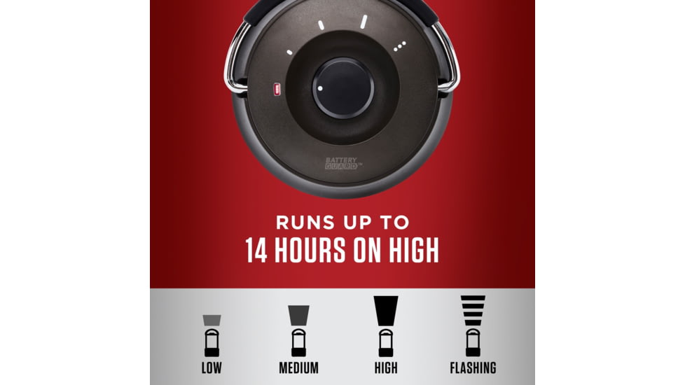 Coleman D Battery 1000 Lumens LED Lantern w/BatteryGuard, Black, CM1011510001-23