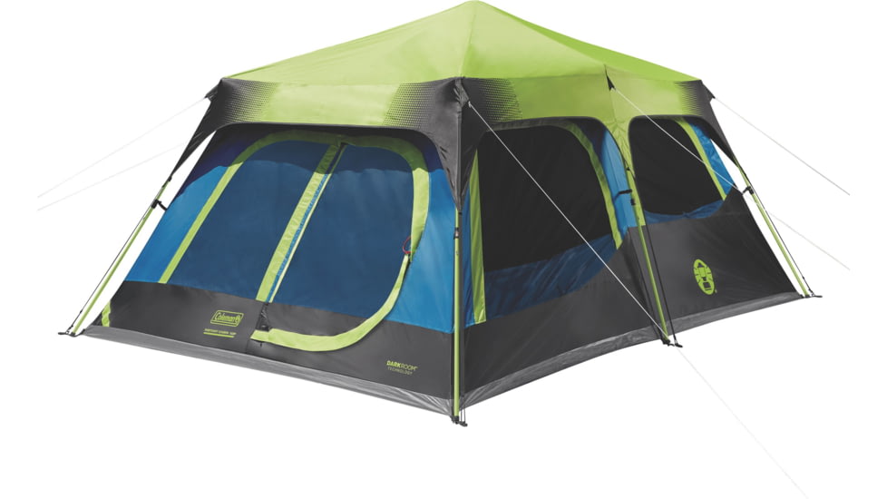 Coleman Dark Room Instant Cabin 10-Person Tent w/Rainfly, 2000036090