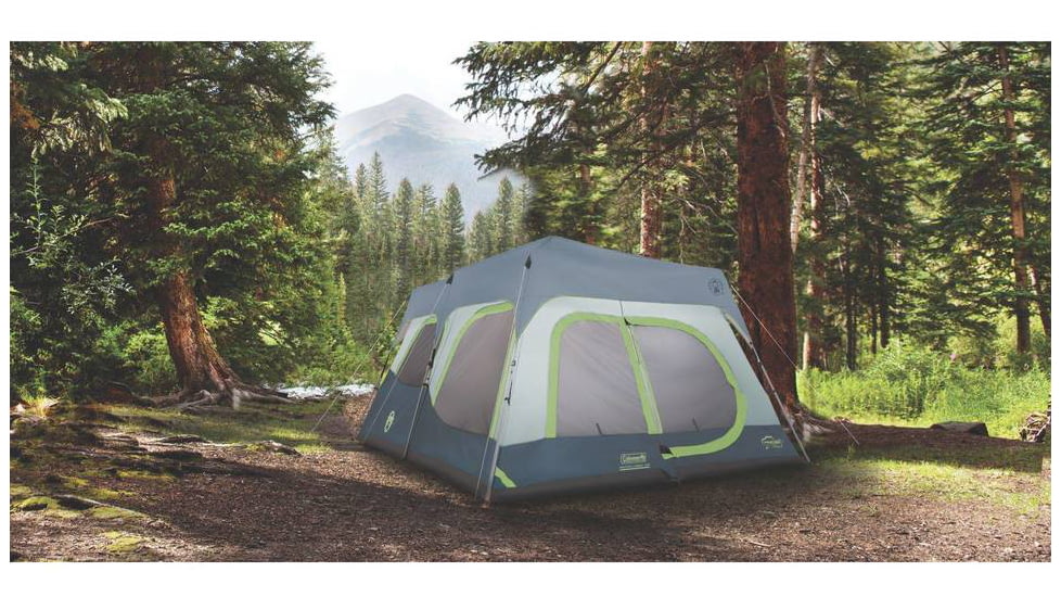 Coleman Dark Room Instant Cabin 10-Person Tent w/Rainfly, 2000036090