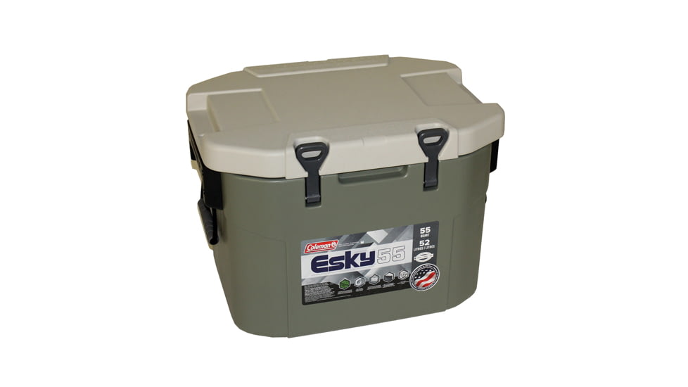 Coleman Esky Series Cooler, Khaki 5890, 55qt. 187885